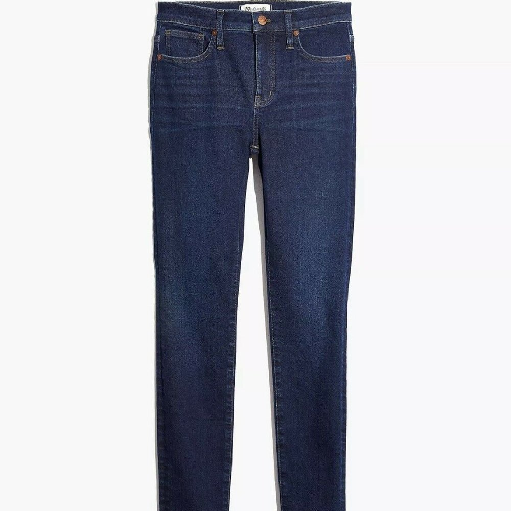 NWT Madewell 9" Mid Rise Skinny Jeans in Orland Wash MA938 Size 28